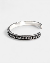 Buck Palmer - Turquoise Stone Cuff