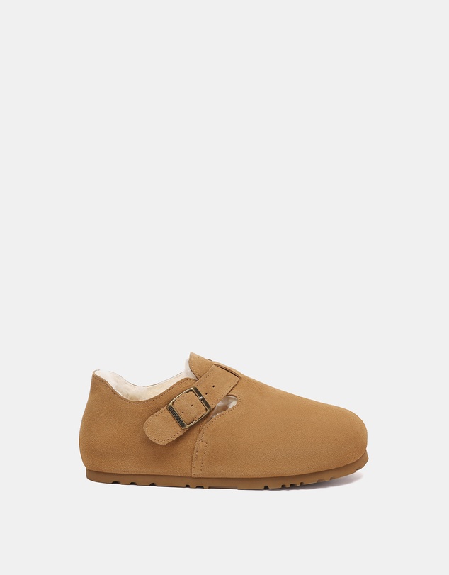 EVERAU - EverAU Ugg Hazora Cow Suede Upper Loafer Oxfords Flats