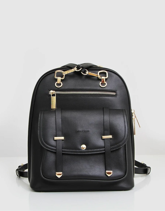 Belle & Bloom - 5th Ave Leather Backpack