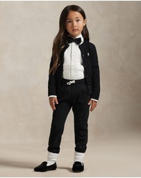 Polo Ralph Lauren - Metallic Mini-Cable Cardigan - ICONIC EXCLUSIVE - Babies-Kids