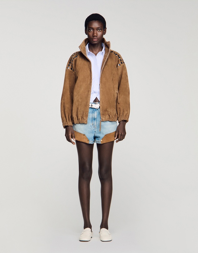 Sandro - Jordan Leather Jacket