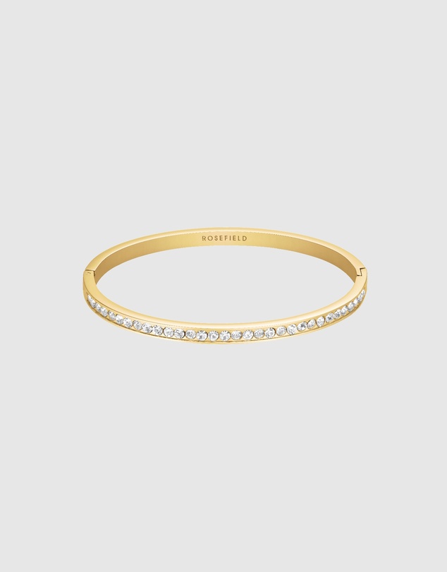 Rosefield - Crystal Gold-Tone Bangle