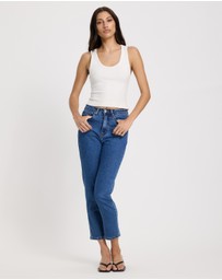 The Fated - Izzy Cropped Mum Jeans