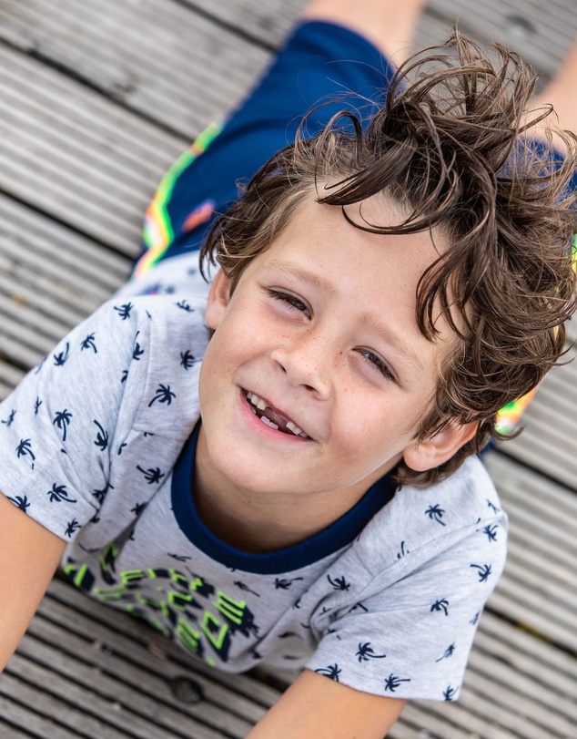 TYGO&vito - Palm Tree Print T-Shirt - Kids-Teens