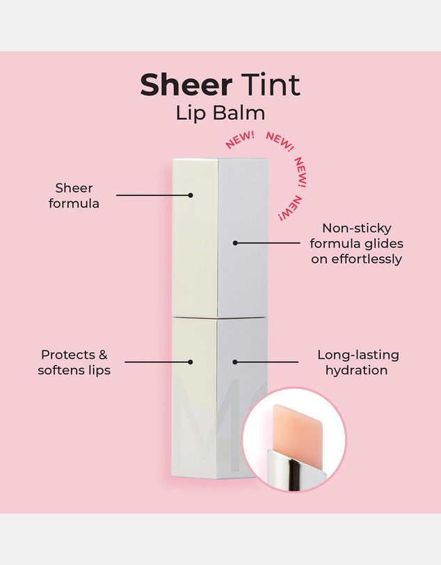 MCoBeauty - Sheer Tint Lip Balm - Clear