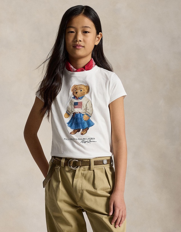 Polo Ralph Lauren - Polo Bear Cotton Jersey Tee - Teens