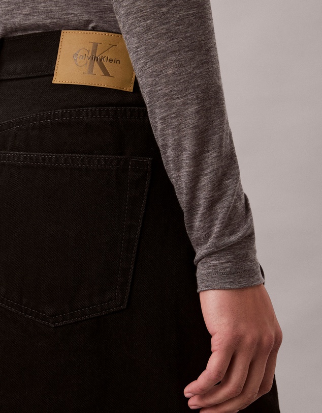 Calvin Klein Jeans - Denim Mini Wrap Skirt