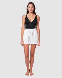 UNE PIECE - Linen Palazzo Shorts