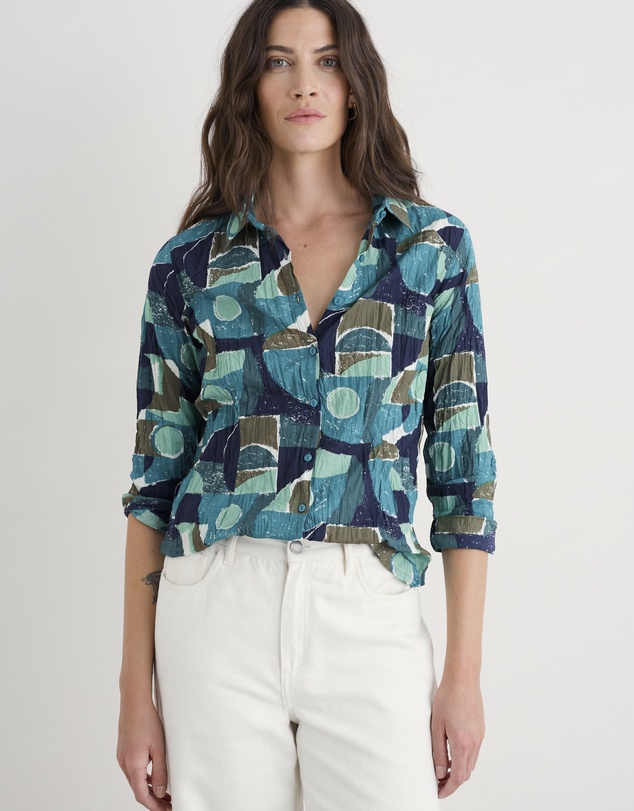 Seasalt - Seasalt Cornwall Blue Larissa Shirt