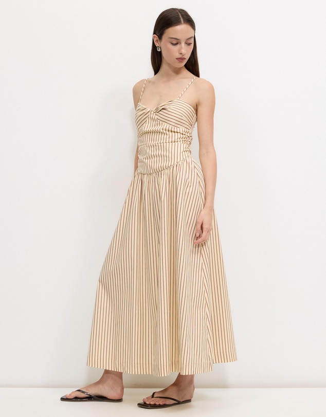 Calli - Hailey Twist Midi Dress
