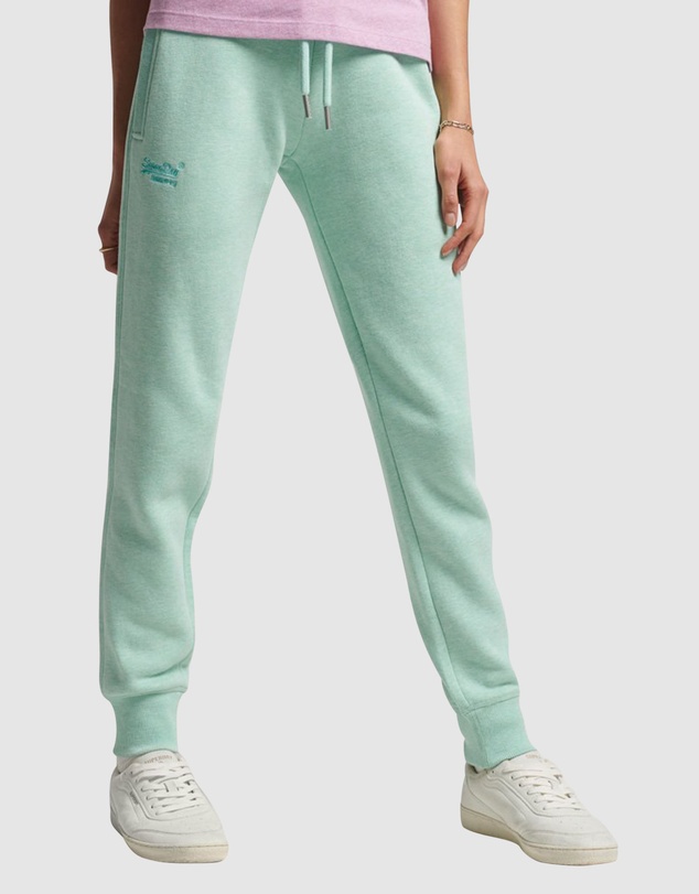 Superdry Women's Vintage Logo Embossed Joggers - Comfortable Casual Pants With Iconic Branding