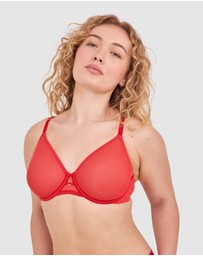 Bras N Things - Sexy Basics Underwire-Dark Red