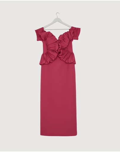 Revibe - Repaired Acler Darnhill Midi Dress - AU 12
