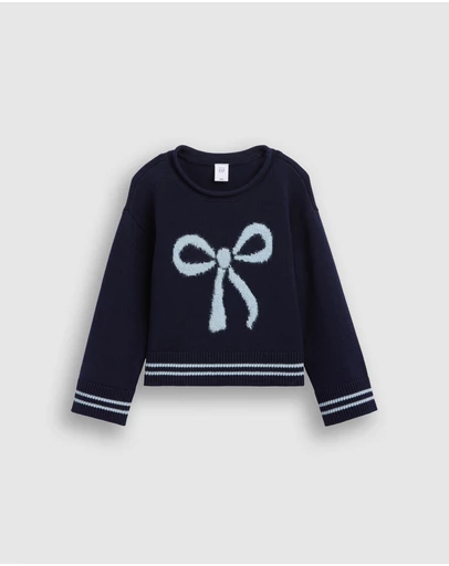 GAP - LS Cotton Crew Sweater - Babies-Kids