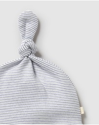 Wilson & Frenchy - Organic Stripe Rib Knot Hat - Babies