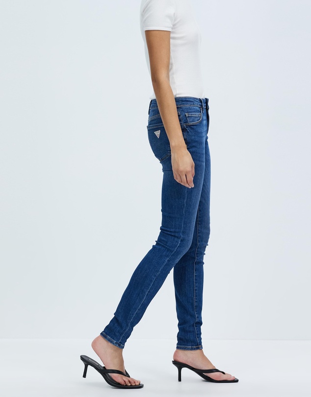 GUESS - Annette Mid Rise Skinny Jeans