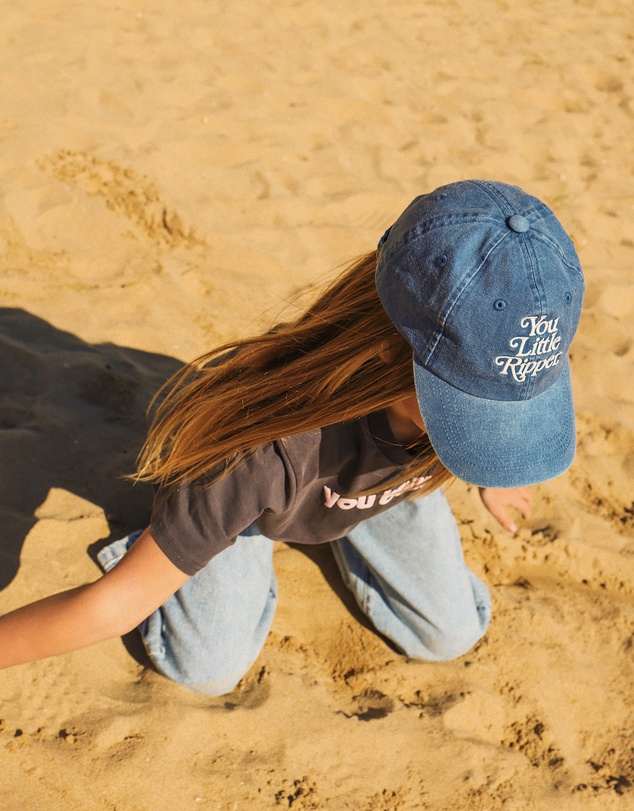 Skwosh - Kids You Little Ripper Cotton Cap in Blue