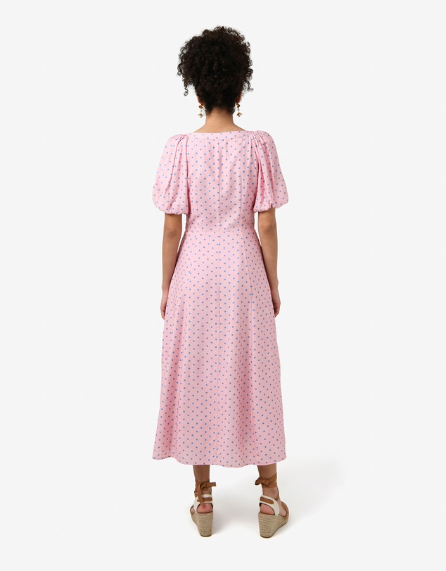 Forcast - Almeria Polka Dot Dress