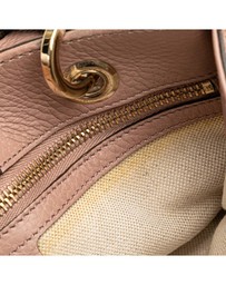 Pre-Loved by Azura Reborn - Pre-Loved Small Calfskin Bamboo Shopper Satchel