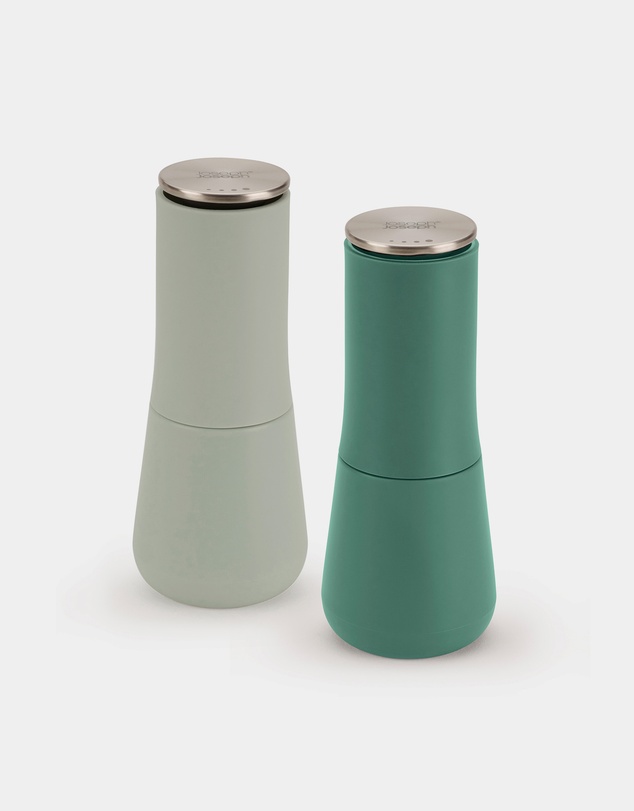 Joseph Joseph - Milltop™ Non-spill Salt & Pepper Mill Set - Editions (Sage)