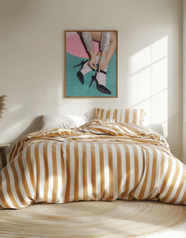 Olive et Oriel - Getting Ready Green III Art Print