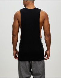 Surrounded By Ghosts - The Titanium Rib Knit Muscle T-Shirt