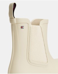 Tommy Hilfiger - Rubber Flag Cleated Rainboots - Women's