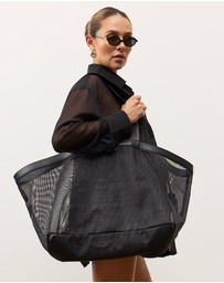 portier - Sol Beach Tote - Black