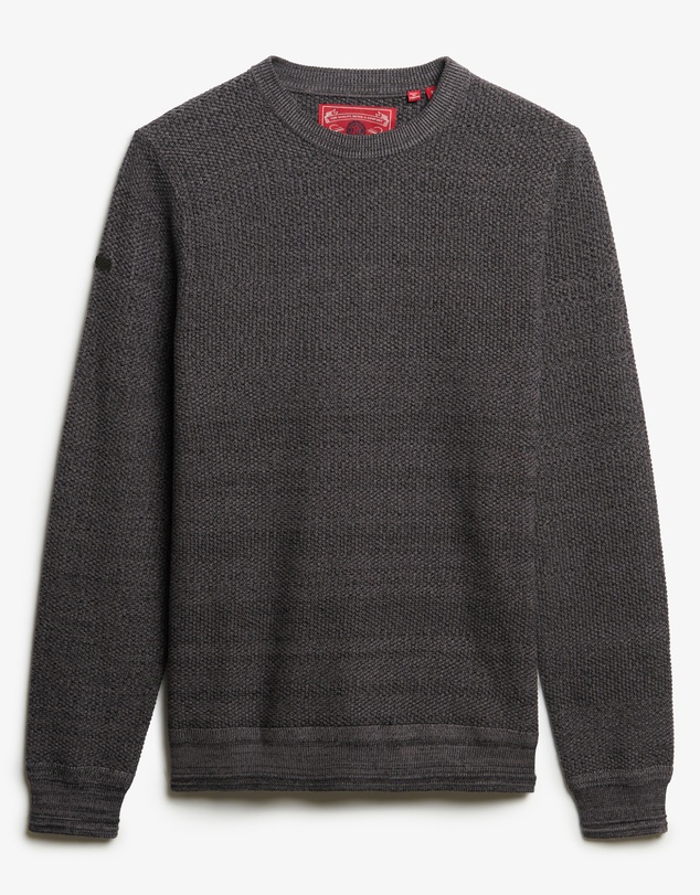 Superdry - Light Weight Cotton Texture Jumper