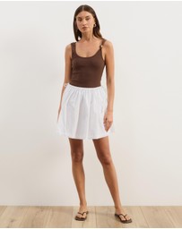 Atmos&Here - Isobel Cotton Mini Skirt