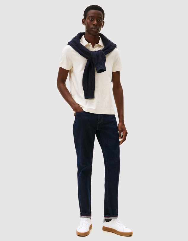 Tommy Hilfiger - Floral Jacquard Polo