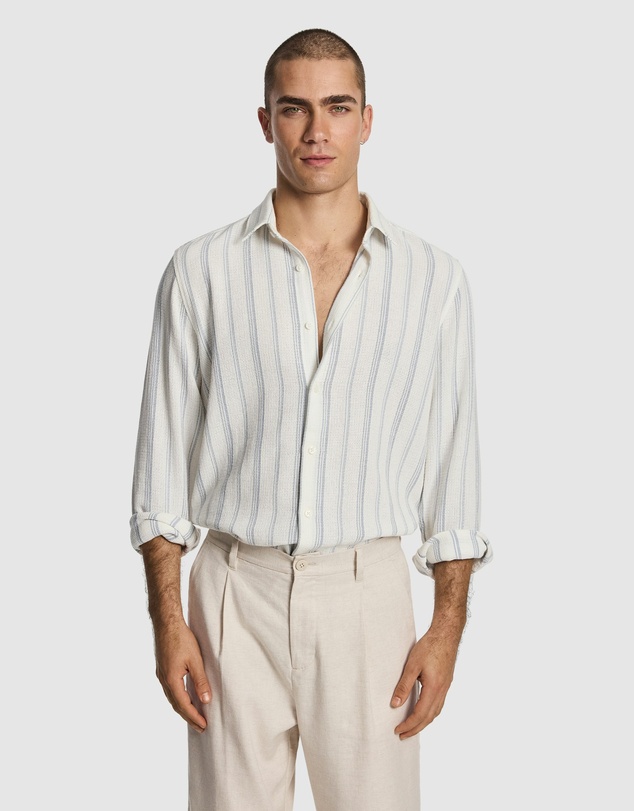 yd. - Vega Relaxed Stripe Shirt