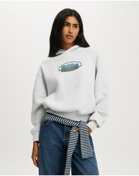 Cotton On - Boxy License Graphic Hoodie