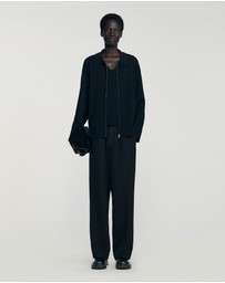 Sandro - Zip Cardigan