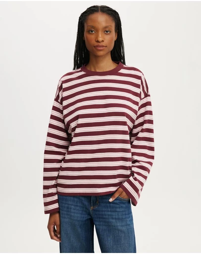 Cotton On - Boxy LS Top
