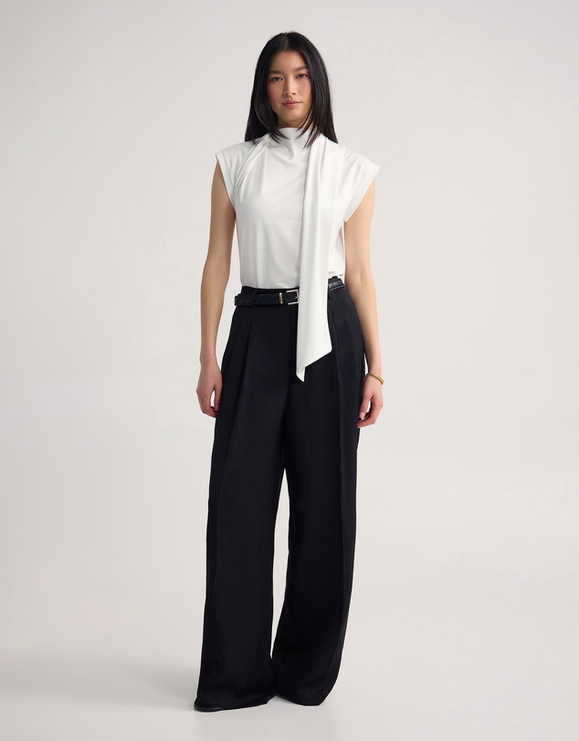 Oxford - Cameron Pleat Front Pant