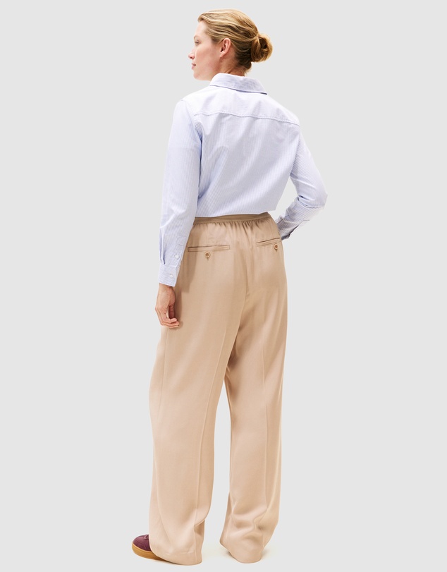 Tommy Hilfiger - Vis Twill Pull On Wide Leg Pants