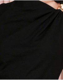 Azzurielle - Andrews High Neck Mini Dress