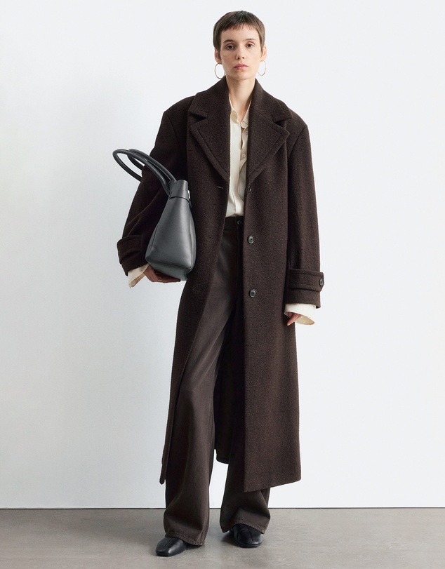 & Other Stories - Tie-Belt Wool Coat