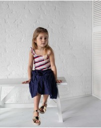 Quapi - Feden Stripe Singlet - Kids-Teens