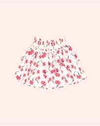 Huxbaby - Cherry Tiered Skirt - ICONIC EXCLUSIVE - Babies-Kids