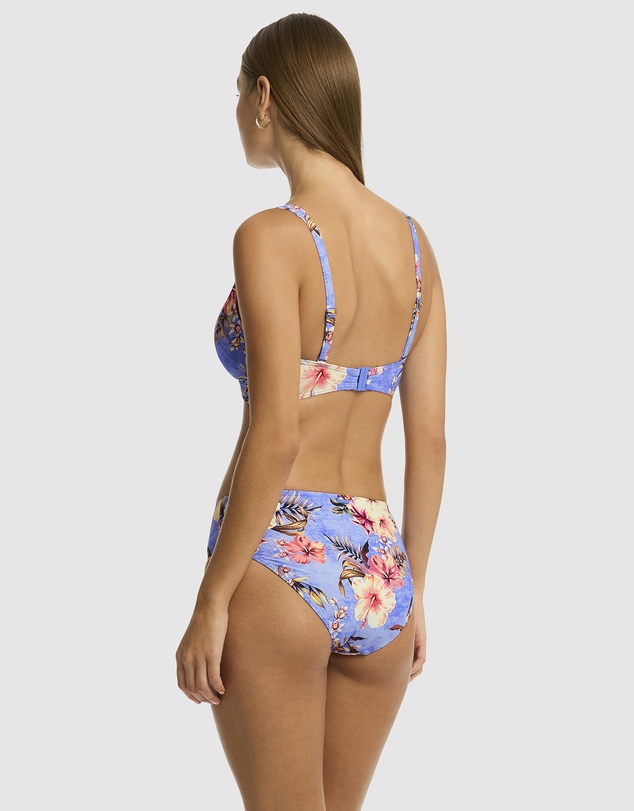 Sea Level Australia - Blue Hawaii Mid Bikini Pant