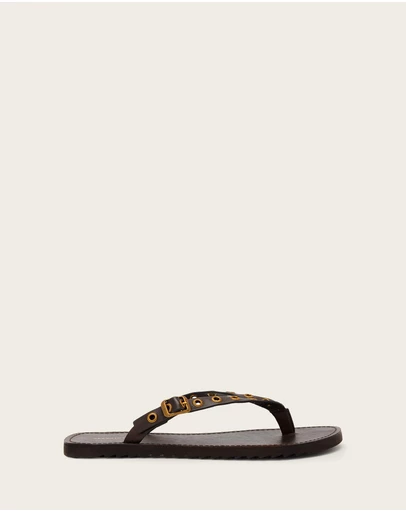 AllSaints - Sydney Eyelet Sandals