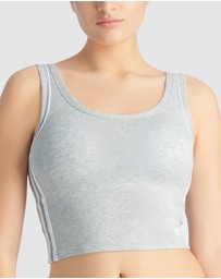 adidas Originals - Adicolor Comfort Flex Cotton Padded Cami Crop Top