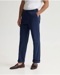 Oxford - Bryon Pants With Side Tab And Cuff