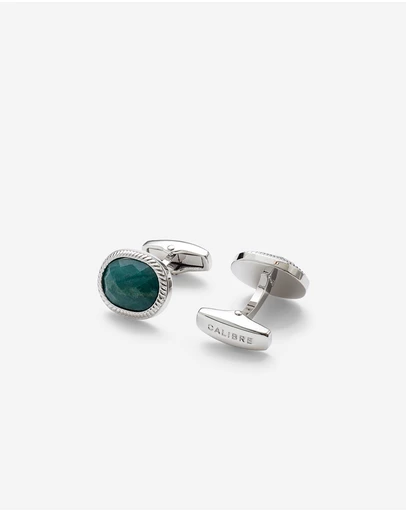 Calibre - Jade Cufflinks