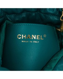 Pre-Loved by Azura Reborn - Pre-Loved chanel Chanel 22 Medium Quilted Lambskin Teal