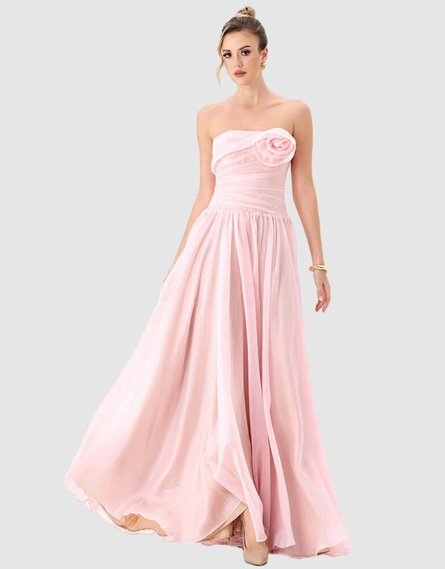 Bariano - Lorry Rosette Gown