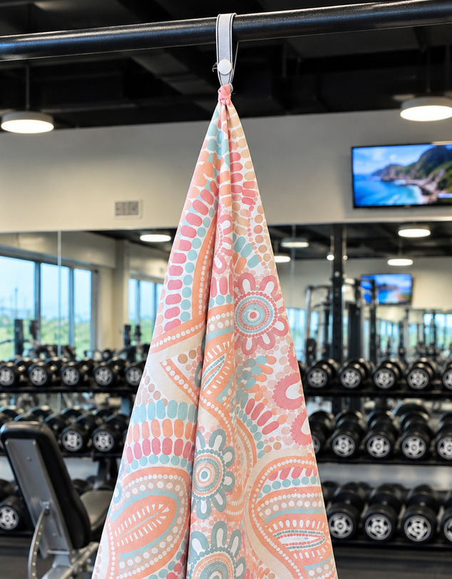 Sky Gazer - Hooded Gym Towel