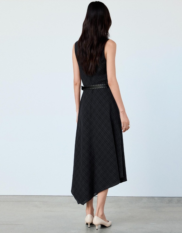 M.N.G - Check Belt Dress